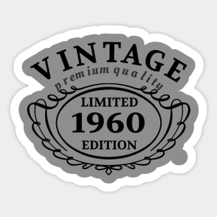 Limited Edition 1960 Sticker